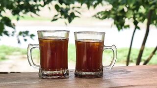Day starts with a cup of tea