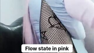 Flow state in pink