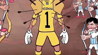 When Vozinha Shocked Messi and Argentina! 🇨🇻⚽ Epic Goalkeeper Saves