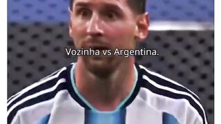 Vozinha vs Messi
