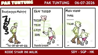 🔮 Prediksi Pak Tuntung Terbaru - 06 Juli 2026! 🔮