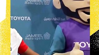 Momen ketika para bintang bola