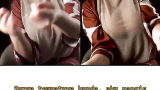 Surga untuk bunda, aku nangis