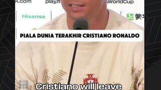 AKHIR SEBUAH ERA RONALDO UMUMKAN INI PIALA DUNIA TERAKHIR. PORTUGAL MELAWAN SPANYOL AKAN JADI PENENTUAN SEJARAH BESAR ATAU PERPISAHAN BESAR
