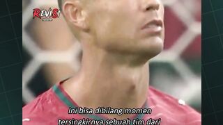Tangis emosional Ronaldo usai Portugal tersingkir dan impiannya raih Piala Dunia gagal 😳🥺