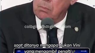 Alasan Ancelotti Pilih Bruno Guimaraes Dibanding Vini Jr. Untuk Penalti!