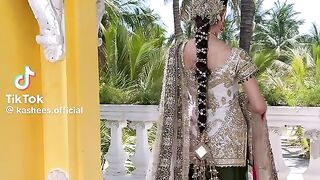 Beautiful Kashees Bridal Makeover Jewellery and Dress 2