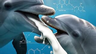 Dolfin mother, s feeding