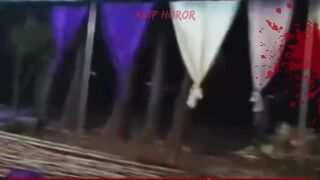 Detik-Detik Penampakan Pocong di Tenda Pernikahan