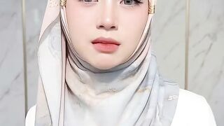 Asian Hijab style