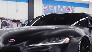 Watch this stealth Supra take over the city streets 🌃🏎️