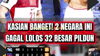 😢 Kasian Banget! 2 Negara Ini Gagal Lolos ke 32 Besar Piala Dunia 2026