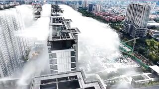 Lawan Panas Ekstrem, Gedung di Cina Dipasangi 'AC Outdoor' Raksasa!
