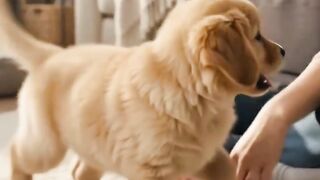 Puppy Tries to Copy His Owner… The Ending Is Too Adorable! 🐶🥹❤️
