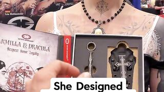 Designed vampire daggers