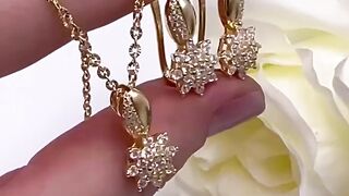 Most Beautiful gold jewelry set | gold jewelry set | Us jewelry set