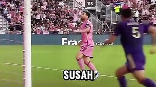 Salah satu aksi terbaik Messy