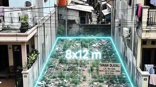 Extreme Urban House Makeover: Modern Wooden Gable House VFX Timelapse