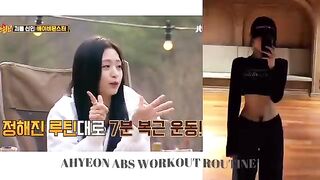 ahyeon workout