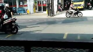 Pagi hari di cipayung jakarta timur dki jakarta indonesia