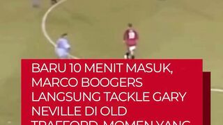 Neville, yang saat itu masih berada di awal karier profesionalnya bersama Manchester United