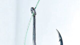 🐟 The best way to tie fishing line to a single hook