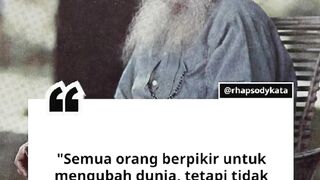 Nunggu dunia berubah? Keburu tua. 🤫