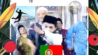 Reaksi fans Portugal: OOOOOO CELENGGG !! 📣😭