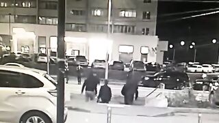 Новое видео драки в Ватутинках