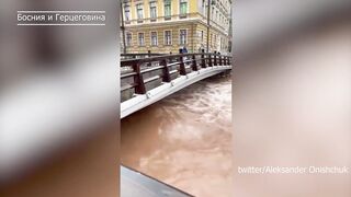 Потоп в Европе. Наводнение и оползни в Боснии и Герцеговине