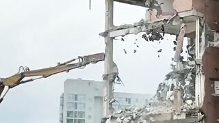 Drop Of Building Seen