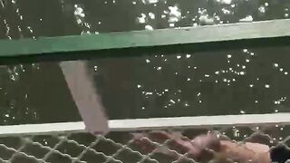 Budapest Danube river jump!