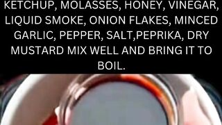 How to make homemade quick and easy BBQ Sauce recipe