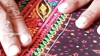 Embroiedry zizag