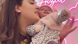Cute daughter of Kanwal Aftab and Zulqarnain Chaudhary