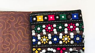 Traditional Mirror And Aari Work Women Waist Coat