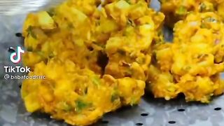 Crispy pakora food Baba