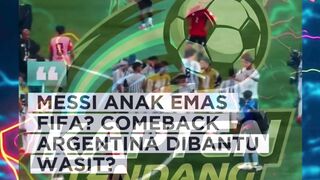 Messi anak emas FIFA? Argentina comeback dibantu wasit? Kontroversial!!!!! #Messi #Argentina #WC2026