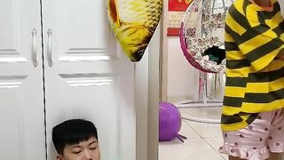 Ultimate Chinese Funny Prank #shorts 🐟🪑