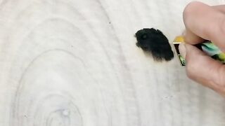 Drawing amazing bird