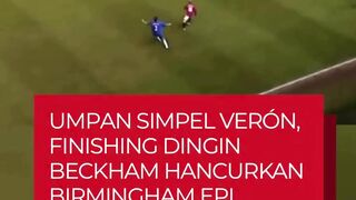 David Beckham, yang kemudian dengan tenang menuntaskannya menjadi gol ke gawang Birmingham City F.C