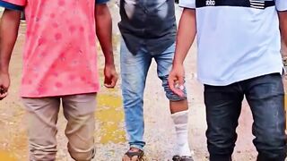😂 ভাঙা পা নিয়ে কীভাবে পার হলো?
