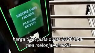 Harga tiket Piala Dunia 2026 langsung terbang tinggi