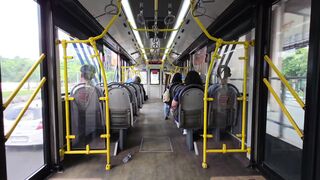 Passengers Inside Public Transportation Bus 2