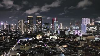 Modern City Skyline at Night 2