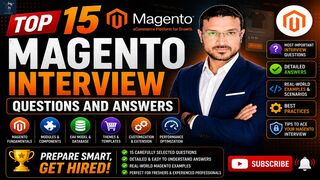 Magento Interview Questions and Answers |  @AliAzizQualityEducation ​