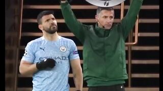 Kocak! 😂 Ekspresi Shock Sergio Aguero