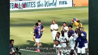 Kenapa Olise sedih meski Prancis lolos ke semifinal Piala Dunia? 😳