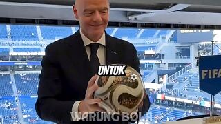 Bola paling mewah di piala dunia tahun ini!🤯