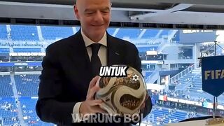 Bola paling mewah di piala dunia tahun ini!🤯 2